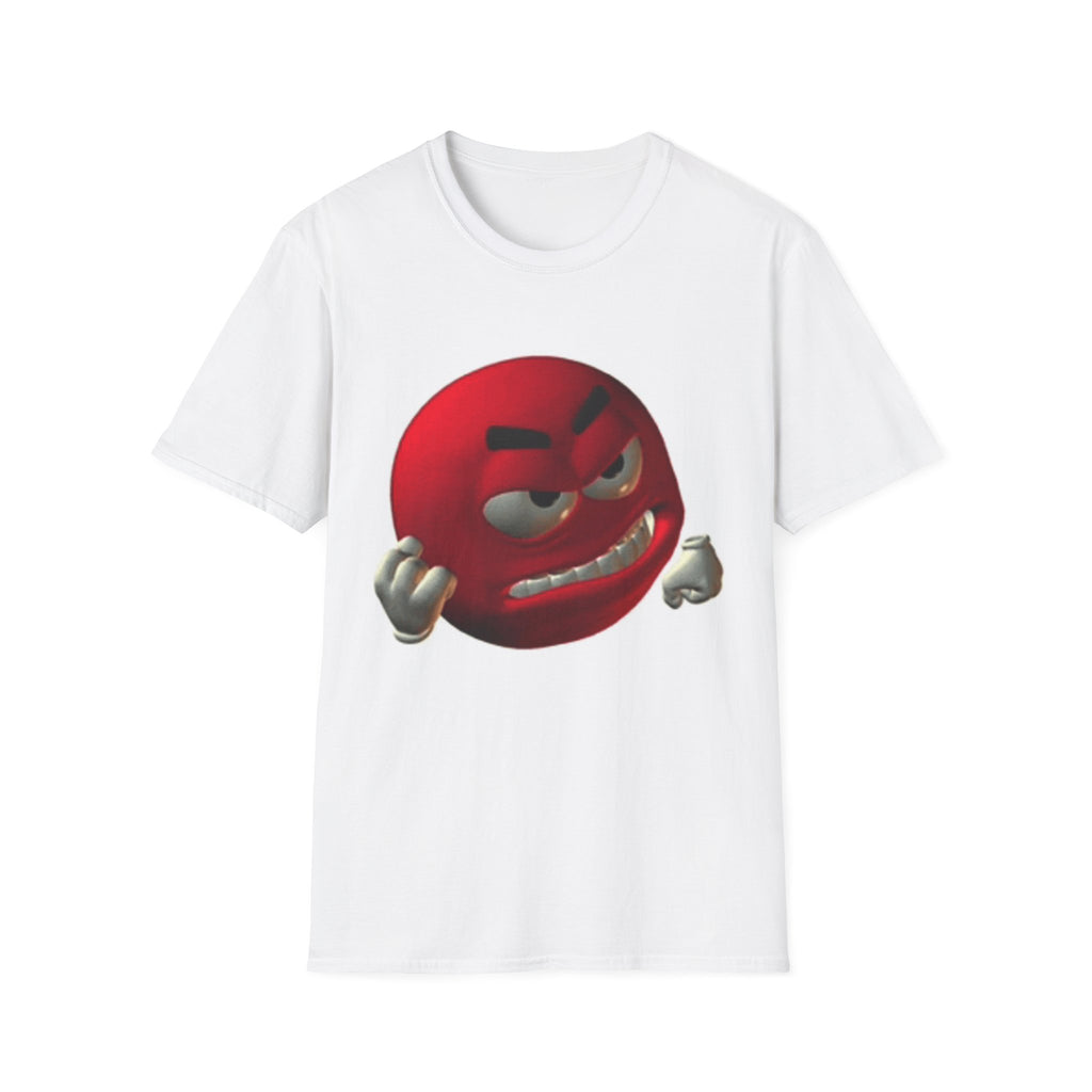 Red Angry Emoji T-Shirt